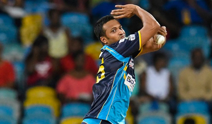 বার্বাডোজের জয়ে ব্যাটে-বলে উজ্জ্বল সাকিব