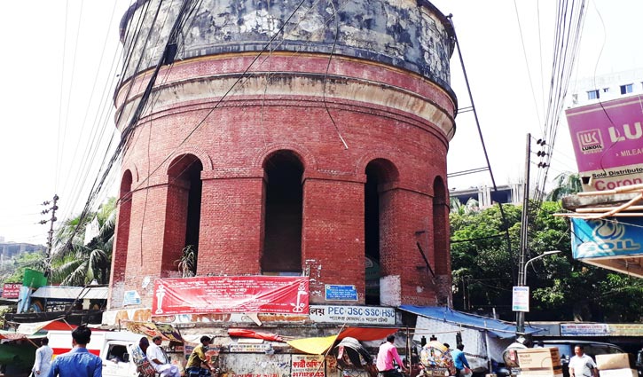 বেদখলের পথে নবাবের করা ঢাকার প্রথম পানির ট্যাংক
