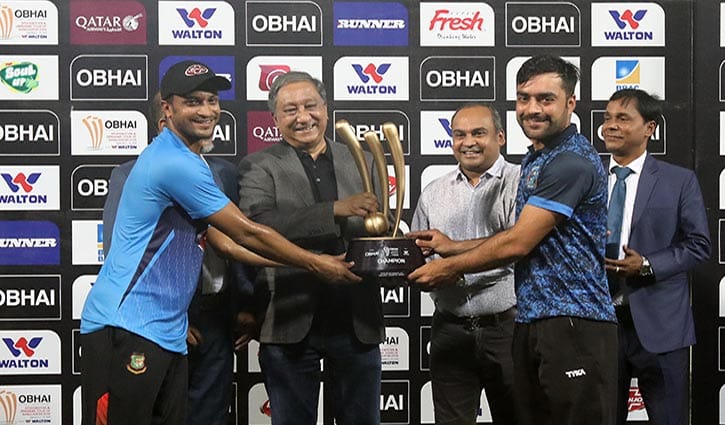 Bangladesh-Afghanistan declared joint champions Bangladesh-Afghanistan declared joint champions