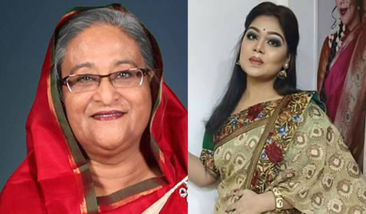 প্রধানমন্ত্রী শেখ হাসিনাকে নিয়ে গাইলেন লিসা