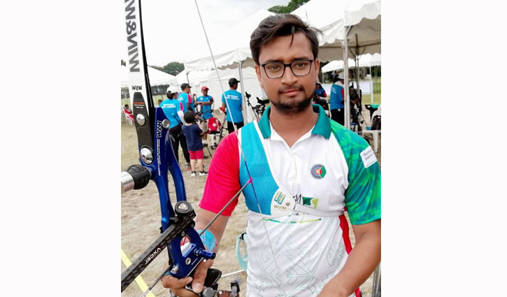 Rumon Shana wins gold in Asia Cup Archery