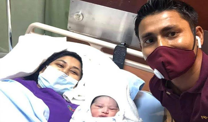 Ashraful blessed with a baby boy