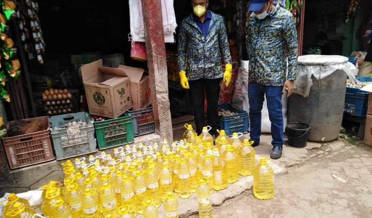 227 liters of TCB oil seized in Hathazari