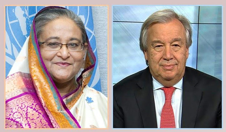 UN secretary-general greets PM