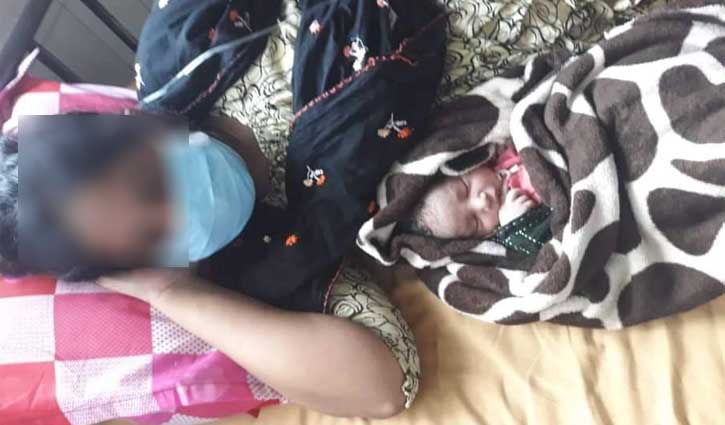 পুলিশের সহায়তায় হাসপাতালে করোনা আক্রান্ত নারীর সন্তান প্রসব