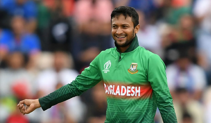 ১১ দেশ থেকে ১১ ক্রিকেটার, বাংলাদেশ থেকে সাকিব