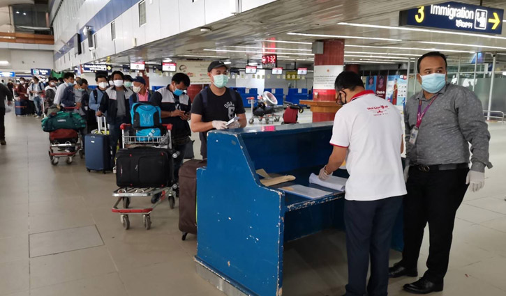 154 more Thai citizens leave Dhaka