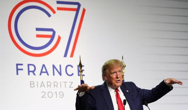 Trump postpones G7 summit