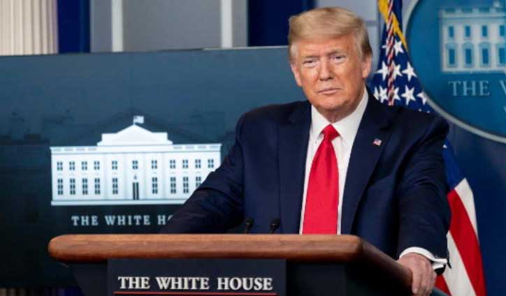 গভর্নররা চাইলে মে’র আগেই লকডাউন তুলতে পারে : ট্রাম্প