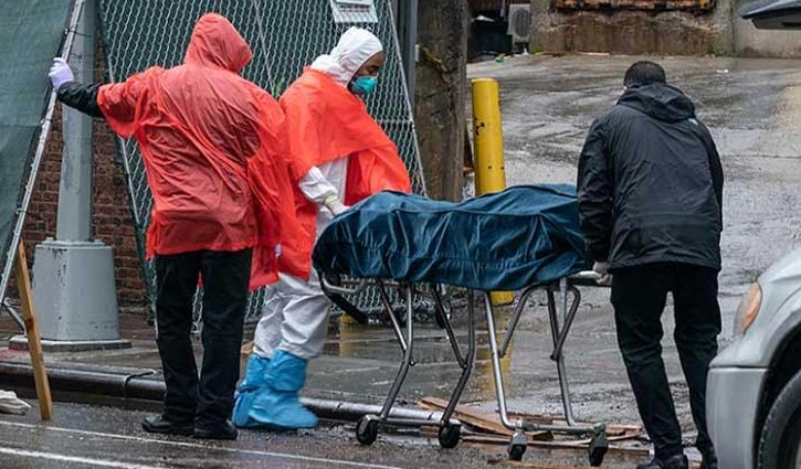  U.S. coronavirus death toll tops 25,000