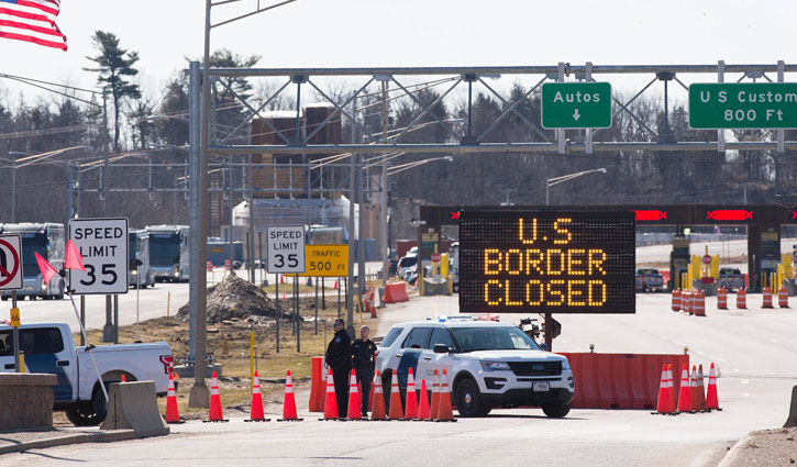 Canada-US border to remain closed for one more month