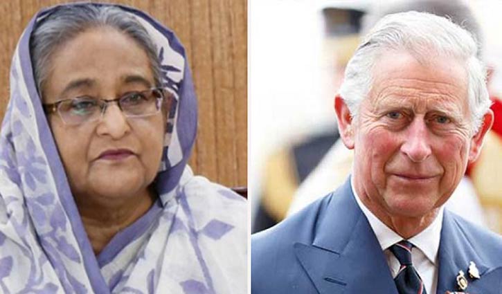 Prince Charles sends letter to PM Sheikh Hasina