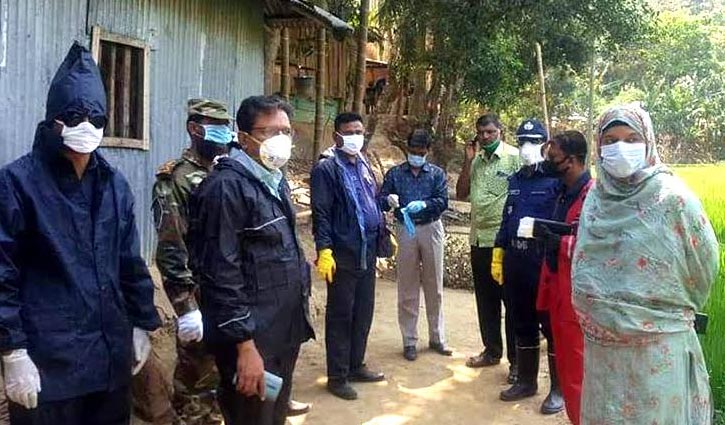 One with coronavirus symptoms dies in Bandarban 