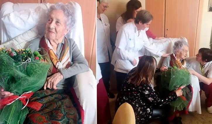 113-year-old woman beats coronavirus