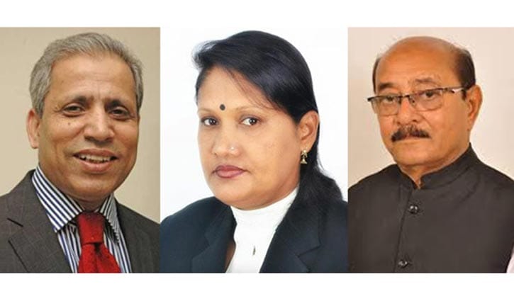 Three newly elected MPs take oath