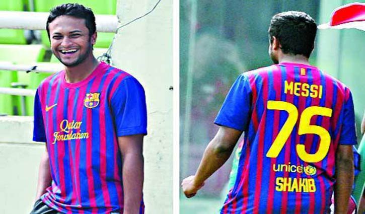 মেসিকে অনুসরণ করেই আরও পরিণত সাকিব