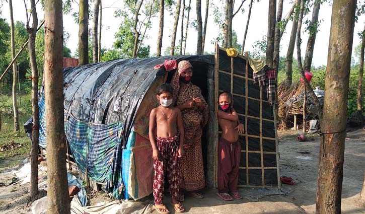 ‘পোলাপাইন নিয়া না খাইয়া মইরা যামু’ ‘পোলাপাইন নিয়া না খাইয়া মইরা যামু’