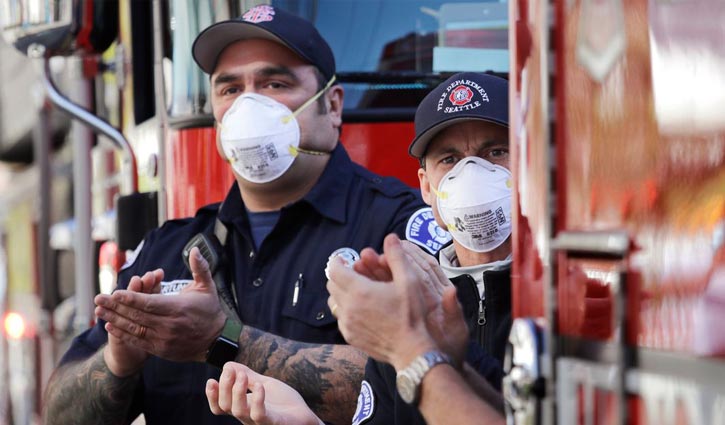 করোনায় যুক্তরাষ্ট্রে একদিনে প্রায় সাড়ে ৪ হাজার প্রাণহানি