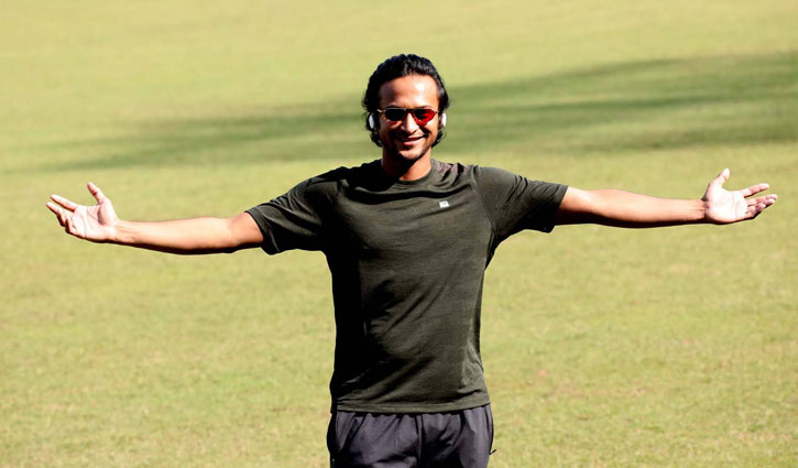 ফিটনেস টেস্টে সন্তোষজনক স্কোর সাকিবের