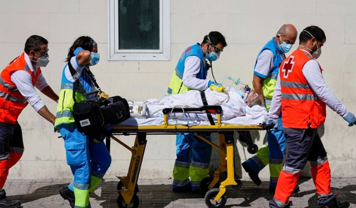 দ্বিতীয় দফা সংক্রমণে স্পেনে ঝরলো ২৩ হাজার প্রাণ