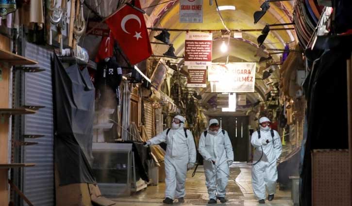 তুরস্কেও নতুন করোনা শনাক্ত, যুক্তরাজ্য থেকে প্রবেশ নিষিদ্ধ