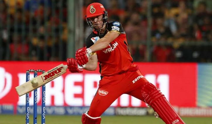 ভিলিয়ার্স ঝড়ে উড়ে গেলো রাজস্থান ভিলিয়ার্স ঝড়ে উড়ে গেলো রাজস্থান