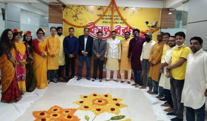 রাইজিংবিডিতে বসন্তবরণ উৎসব রাইজিংবিডিতে বসন্তবরণ উৎসব