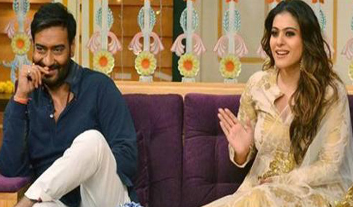 না জানিয়ে চুম্বন দৃশ্য, কাজলের কাছে ক্ষমা চেয়েছিলেন অজয়