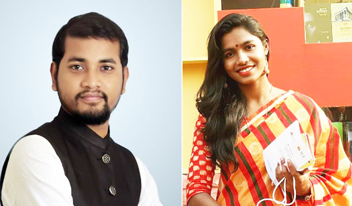 জয় বাংলা ইয়ুথ অ্যাওয়ার্ড পেলেন শোভন-ইতি 