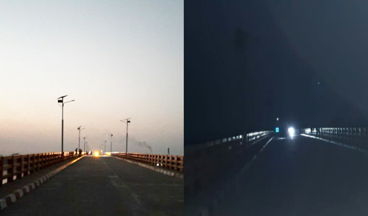 রাতের অন্ধকারে সেতু খুঁজে পাওয়া দায় রাতের অন্ধকারে সেতু খুঁজে পাওয়া দায়