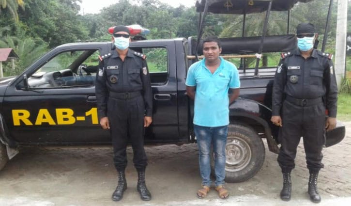 গাজীপুরে ১৮ কেজি গাজাসহ আটক ১ গাজীপুরে ১৮ কেজি গাজাসহ আটক ১
