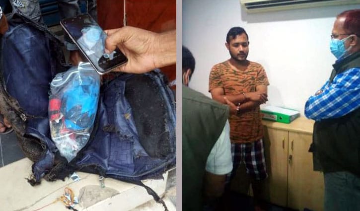 গাজীপুরে ব্যাংক লুটের চেষ্টা, বোমাসহ আটক ১ গাজীপুরে ব্যাংক লুটের চেষ্টা, বোমাসহ আটক ১