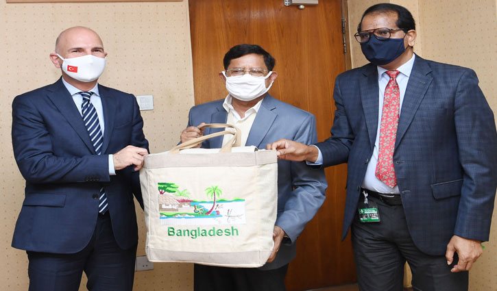 বস্ত্র-পাটখাতে বাণিজ্য সম্প্রসারণে আগ্রহী তুরস্ক বস্ত্র-পাটখাতে বাণিজ্য সম্প্রসারণে আগ্রহী তুরস্ক