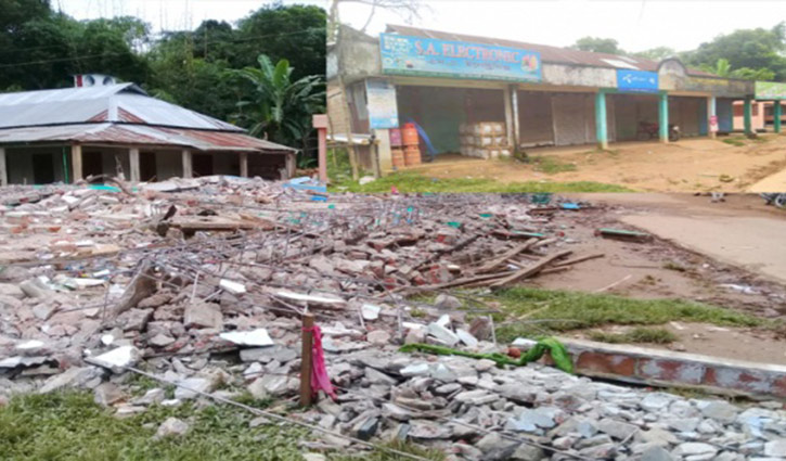 দখলদাররা নিজ উদ্যোগেই সরিয়ে নিলেন অবৈধ স্থাপনা দখলদাররা নিজ উদ্যোগেই সরিয়ে নিলেন অবৈধ স্থাপনা