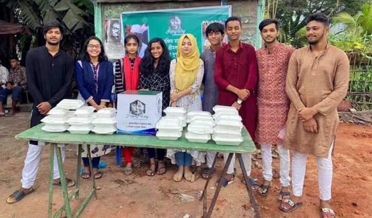 শ্রীমঙ্গলে ২ টাকায় মিলছে দুপুরের খাবার