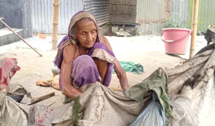 দু’বেলা পেটপুরে ভাত খেতে চান নুরবানু দু’বেলা পেটপুরে ভাত খেতে চান নুরবানু