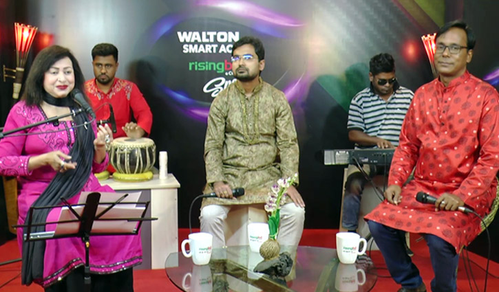 রাইজিংবিডি স্পেশালে গল্প আর গানে মাতাবেন অঞ্জনা রাইজিংবিডি স্পেশালে গল্প আর গানে মাতাবেন অঞ্জনা