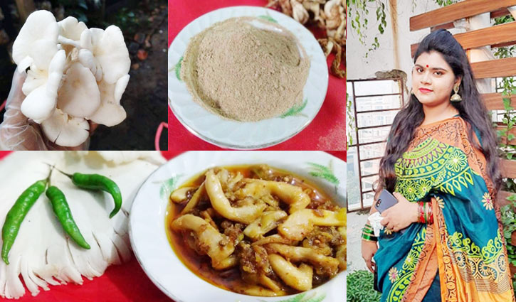 মাশরুম চাষে রায়হানার ঘুরে দাঁড়ানোর গল্প মাশরুম চাষে রায়হানার ঘুরে দাঁড়ানোর গল্প