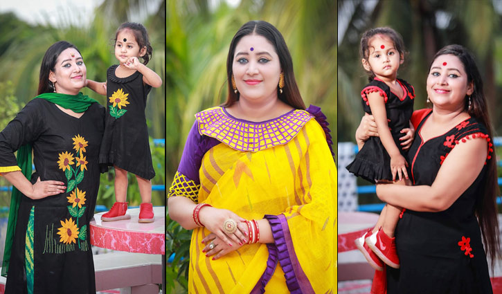 ডিজাইনিং ব্লাউজের সঙ্গেই হোক শাড়ি: রুম্পা ডিজাইনিং ব্লাউজের সঙ্গেই হোক শাড়ি: রুম্পা