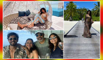 বাবার ক্যামেরায় বিকিনি পরা রাকুল বাবার ক্যামেরায় বিকিনি পরা রাকুল