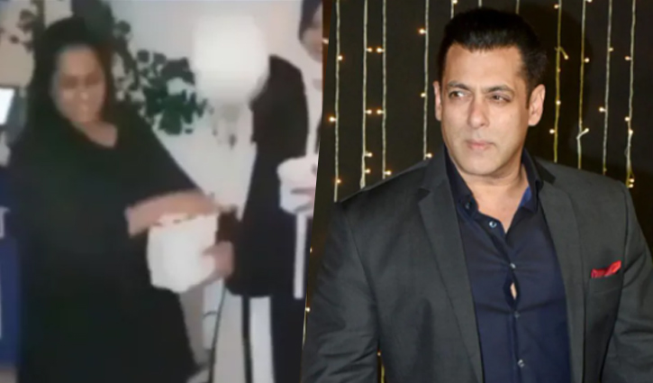 কেন রেস্তোরাঁয় একের পর এক প্লেট ভাঙছেন সালমানের বোন?