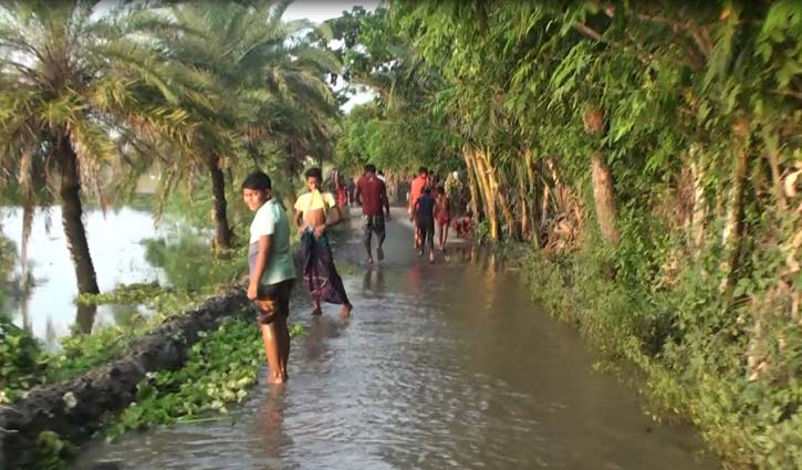 সাতক্ষীরার প্রাণসায়ের খালের বাঁধ অপসারণের নির্দেশ সাতক্ষীরার প্রাণসায়ের খালের বাঁধ অপসারণের নির্দেশ