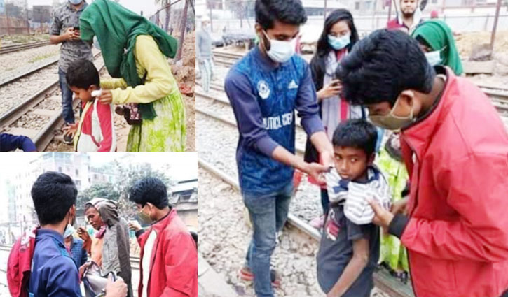 শীতার্তদের পাশে ‘তিতুমীরিয়ান’ গ্রুপ শীতার্তদের পাশে ‘তিতুমীরিয়ান’ গ্রুপ