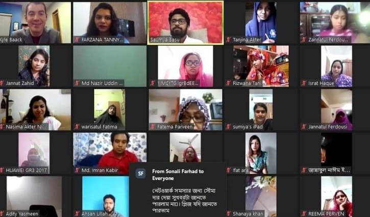 উদ্যোক্তাদের জন্য উই`র মাসিক মাস্টারক্লাস অনুষ্ঠিত উদ্যোক্তাদের জন্য উই`র মাসিক মাস্টারক্লাস অনুষ্ঠিত