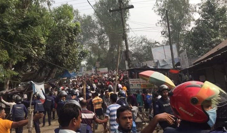 সিরাজগঞ্জে আ.লীগের দু’পক্ষের সংঘর্ষে আহত ২০ সিরাজগঞ্জে আ.লীগের দু’পক্ষের সংঘর্ষে আহত ২০