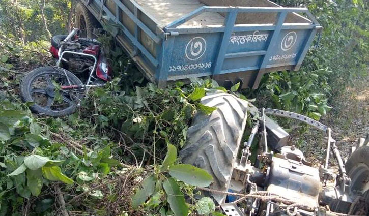 ঝিনাইদহে ট্রাক্টরের ধাক্কায় নিহত ২ ঝিনাইদহে ট্রাক্টরের ধাক্কায় নিহত ২