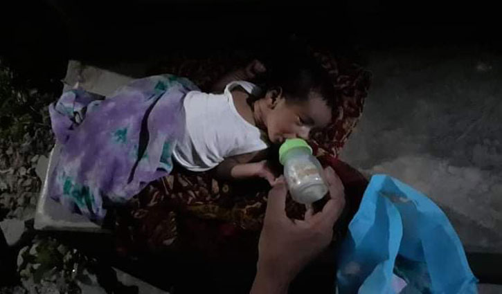 ধামরাইয়ে নবজাতক উদ্ধার ধামরাইয়ে নবজাতক উদ্ধার