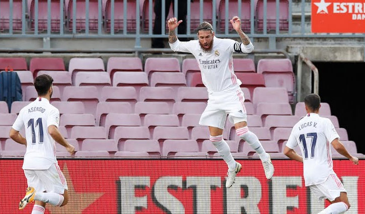 Real Madrid beat Barcelona by 3-1 goals in El Clasico Real Madrid beat Barcelona by 3-1 goals in El Clasico