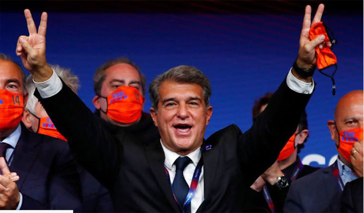 Laporta elected new president of Barcelona Laporta elected new president of Barcelona