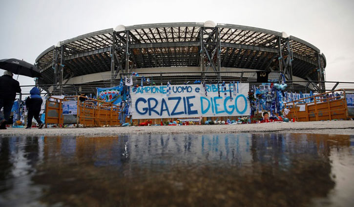 Stadium’s name changed in memory of Maradona Stadium’s name changed in memory of Maradona